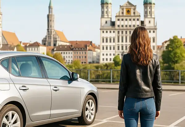 Auto wird in München an uns verkauft